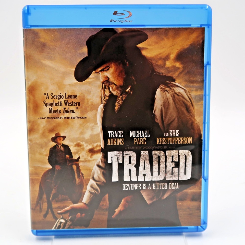 Traded Blu-ray 2016 Action Movie Cinedigm Trace Adkins Michael Pare BRTRD50508